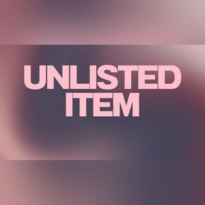 🎉LIVE UNLISTED ITEM🎉